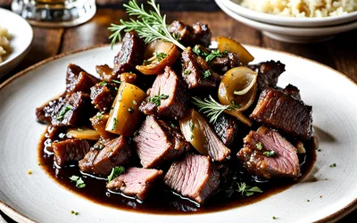 Recette Authentique de Carbonades à la Flamande - Plat Mijoté Belge