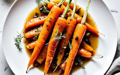 Recette facile de carottes mijotées au vin blanc et raisins secs dorés