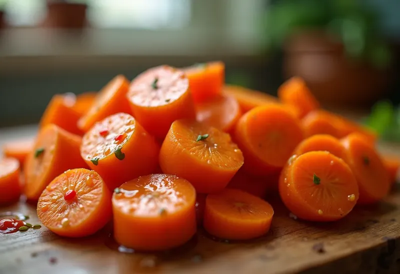 Carottes Piquantes Marinées : Recette Facile et Savoureuse