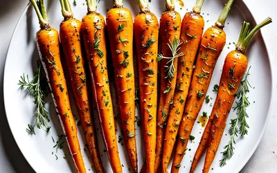 Carottes rôties à la moutarde au four : recette facile et savoureuse