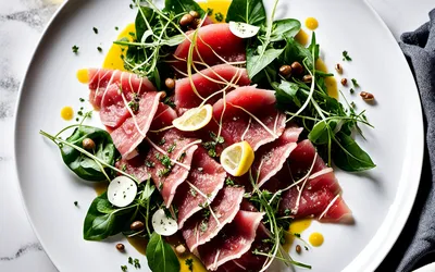 Recette facile de carpaccio de bœuf frais et savoureux