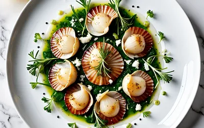 Recette facile de carpaccio de Saint-Jacques frais et savoureux