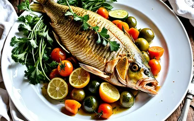 Carpe Farcie aux Légumes de Saison - Recette Facile et Savoureuse