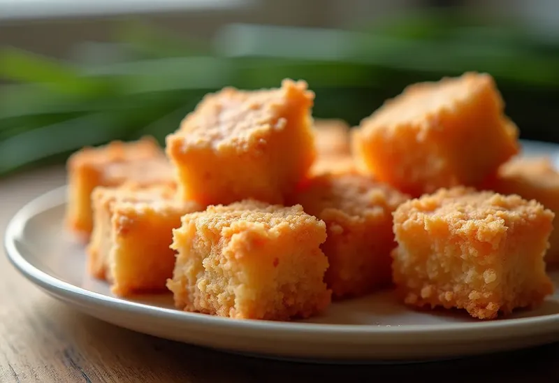 Photo de Carrés de crevettes croustillants frits : recette facile et gourmande