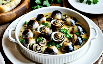 Recette facile de cassolette d'escargots aux cèpes frais