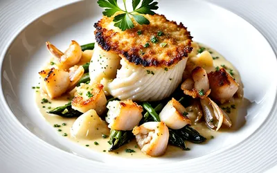 Cassolettes de lotte et Saint-Jacques gratinées : recette facile et gourmande
