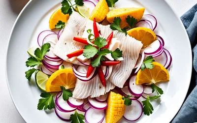 Recette Cebiche Péruvien Authentique - Facile et Rapide