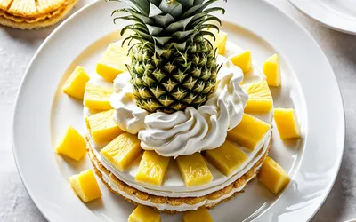 Recette facile de charlotte à l'ananas, dessert frais et gourmand