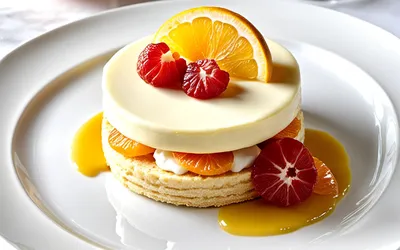Recette facile de charlotte aux agrumes légère et gourmande