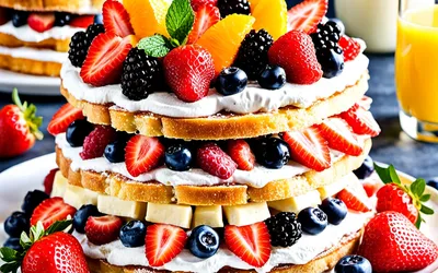 Charlotte aux fruits légère et gourmande - recette facile et rapide