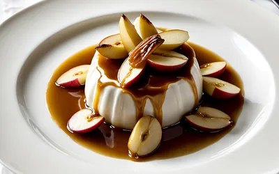 Chaud-froid gourmand de pommes au caramel et vanille : recette facile et rapide