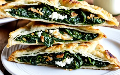 Chaussons aux épinards libanais : recette facile et savoureuse