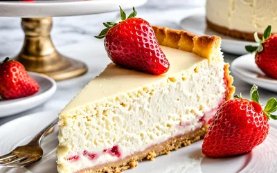 Recette facile de cheesecake aux fraises gourmand