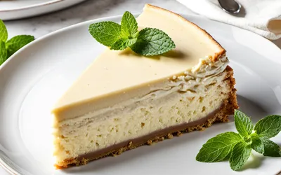 Recette de Cheesecake Crémeux à la Vanille - Dessert Gourmand Facile