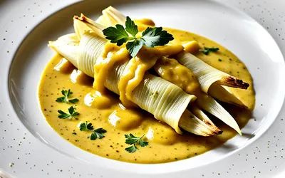 Recette facile de chicons fondants à la sauce curry onctueuse