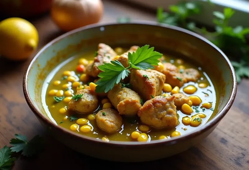 Chili Verde au Poulet Citronné et Maïs : Recette Savoureuse et Facile