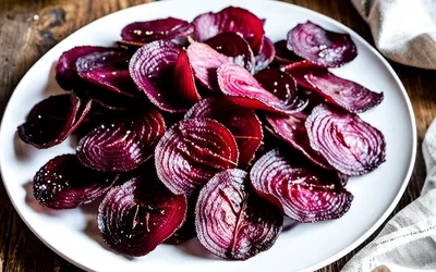 Recette facile de chips de betteraves croustillantes maison