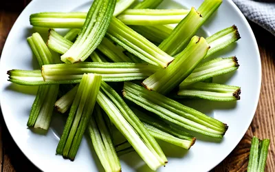 Chips croustillantes de céleri-rave : recette facile et saine pour un encas