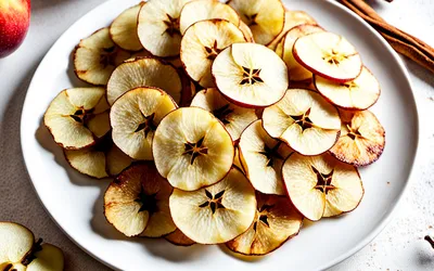 Recette facile de chips de pomme croustillantes maison