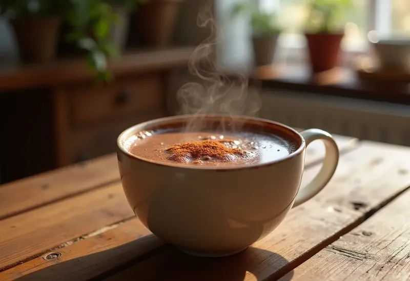 Chocolat chaud à l'espagnole onctueux et épicé