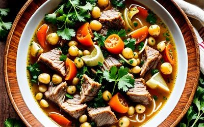 Recette Chorba Algérienne Facile et Savoureuse - Soupe Traditionnelle Épicée
