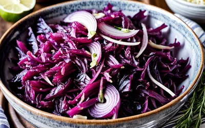 Recette facile de chou rouge mijoté aux grains d'anis vert parfumés