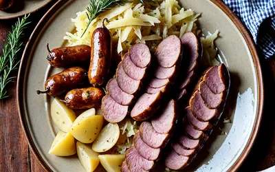 Recette Authentique de Choucroute Alsacienne - Plat Traditionnel