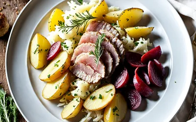 Recette de Choucroute au Roquefort : Plat Alsacien Gourmand et Facile