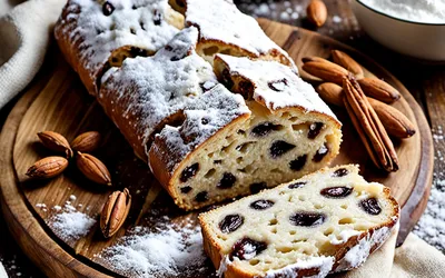 Recette authentique de Christstollen allemand traditionnel - Pfarrhausart