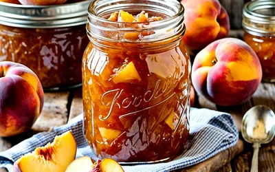 Recette facile de chutney de pêche maison, condiment sucré et épicé