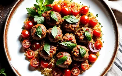 Recette traditionnelle de Cig Köfte turc épicé - Kofte crues végétariennes