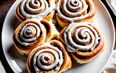 Recette facile de cinnamon rolls moelleux à la cannelle pour un goûter gourmand