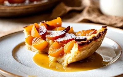 Recette facile de clafoutis aux abricots - dessert rapide et fruité