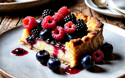 Clafoutis aux fruits rouges : recette facile et gourmande