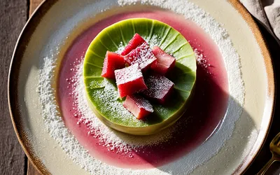 Clafoutis à la rhubarbe facile et gourmand - recette traditionnelle française