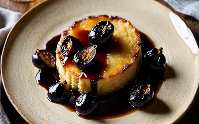 Clafoutis aux prunes noires et miel : recette facile et gourmande