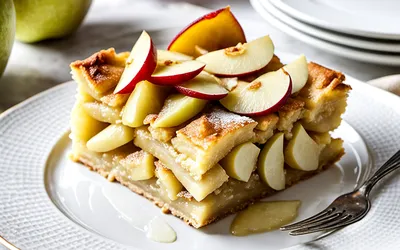 Clafoutis léger aux pommes : recette facile et saine pour dessert gourmand