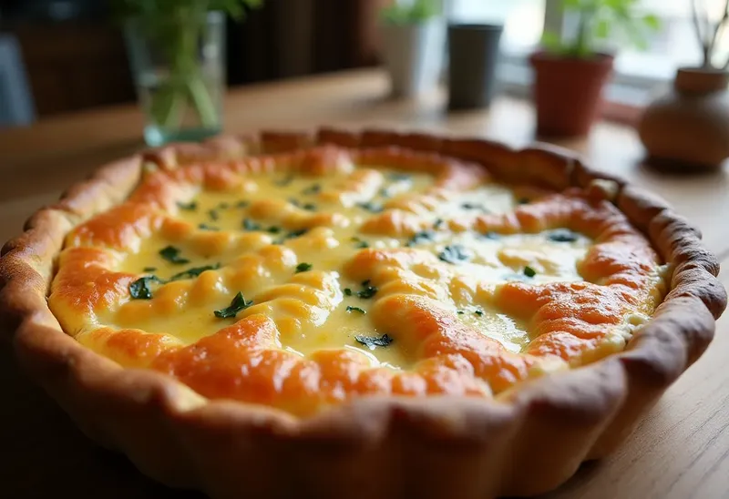 Clafoutis salé au surimi : recette facile et gourmande