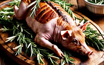 Recette de cochon de lait rôti au barbecue, savoureux et facile