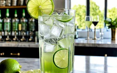 Recette facile de Cocktail Chartreuse Tonic rafraîchissant