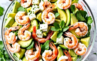 Cocktail de crevettes à l'avocat : recette fraîche et gourmande