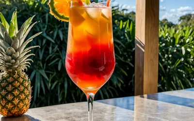 Cocktail du Coucher de Soleil : Recette Facile et Rafraîchissante