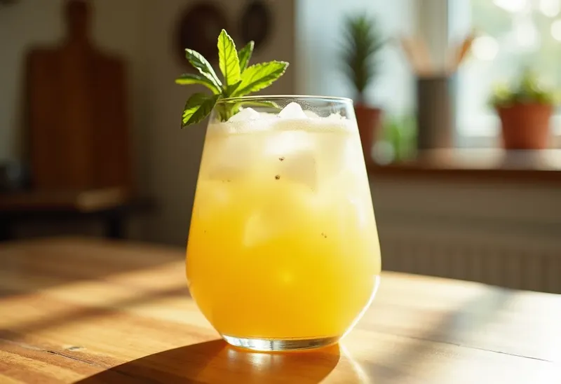 Cocktail exotique au cachaça et noix de coco