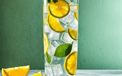 Cocktail rafraîchissant aux agrumes sans alcool facile et rapide