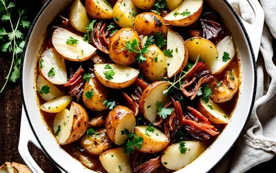Recette rapide de cocotte paysanne aux pommes de terre savoureuse