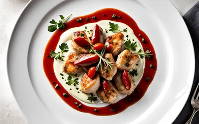 Recette facile de coeurs de volaille flambés à la sauce crémeuse épicée