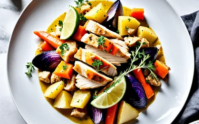 Recette facile de colombo de poulet créole savoureux et épicé