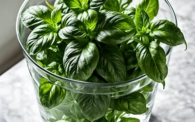 Conservation du basilic frais par congélation : méthode simple et efficace