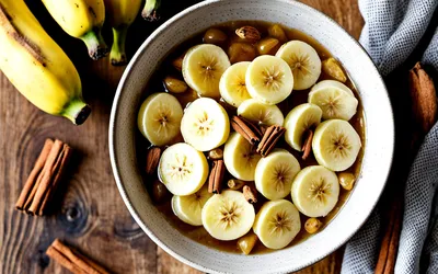 Compote de bananes à la cannelle maison : recette facile et rapide