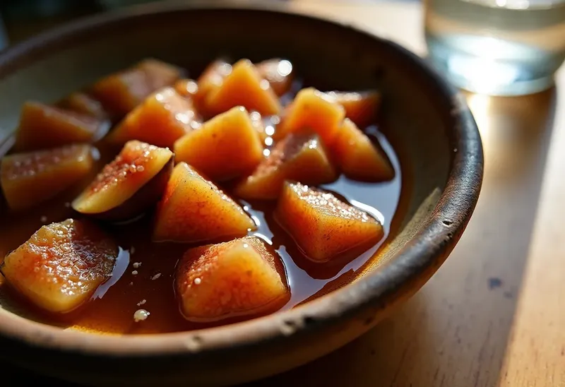 Compote de figues fraîches au gingembre : douceur épicée maison
